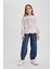 Kız Çocuk Loose Fit Beli Bağcıklı Lastikli Paça Cepli Jogger Eşofman Altı C0309A824SP 13