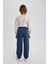 Kız Çocuk Loose Fit Beli Bağcıklı Lastikli Paça Cepli Jogger Eşofman Altı C0309A824SP 18