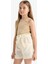 Kız Çocuk Cepli Paperbag Şort C0266A824SM 12