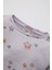 Kız Bebek Yıldız Desenli Uzun Kollu Waffle Pijama Takımı C0660A524SP 8