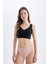 Ribana 3'lü Paketli Basic Düz Brazilian Slip Külot-Fall in Love A3474AX24SM 15