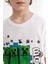 Erkek Çocuk Minecraft Bisiklet Yaka Kısa Kollu Tişört B7946A824SM 10