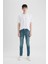 Super Skinny Ekstra Dar Kalıp Normal Bel Ekstra Dar Paça Jean Pantolon R8760AZ24SP 9