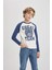 Erkek Çocuk Baskılı Uzun Kollu Tişört C1100A824SP 9