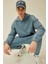 Comfort Regular Fit Rahat Kalıp Kapüşonlu Kanguru Cepli Basic Düz Sweatshirt B4446AX24SP 8