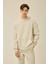 Comfort Regular Fit Rahat Kalıp Kapüşonlu Kanguru Cepli Basic Düz Sweatshirt B4446AX24SP 8