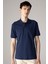 %100 Pamuk Regular Fit Polo Yaka Kısa Kollu Basic Düz Pike Kumaş Tişört C1293AX24SP 9