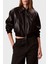 Logolu Regular Fit Fermuarlı Kısa Ceket LV047C518GUB1 Bayan Ceket LV047C518G Ub1 1