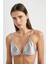 Regular Fit Saten Üçgen Bikini Üstü-Fall in Love B6933AX24HS 13