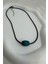 Oval Ahşap Boncuk Renkli Siyah Ip Kolye (40CM) 3