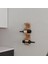Rackandcork Modern Ahşap Şaraplık | 4 Şişe Kapasiteli | Duvar Askılı Şarap Rafı 2