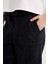 Kargo Jogger Yüksek Bel Bağcıklı Paça Bilek Boy Jean Yıkamalı Pantolon B9318AX24SP 16