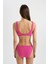 Regular Fit Çiçekli Bikini Altı-Fall in Love 17