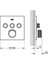 Smartcontrol Akış Kontrollü Ankastre Termostatik Banyo Bataryası (3 Yollu, Sıva Üstü Grubu), Altın - 29126GL0 2