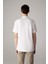 %100 Pamuk Regular Fit Polo Yaka Kısa Kollu Basic Düz Pike Kumaş Beyaz Tişört C1293AX24SP 15