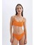 Regular Fit Bürümcük Bikini Üstü-Fall in Love B7207AX24SM 10