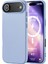 Buff iPhone Air Magsafe Rubber Fit Silikon Kılıf Blue 1
