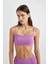 Regular Fit Parlak Kumaş Bikini Üstü-Fall in Love B7475AX24SM 6