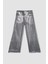 Kız Çocuk Wide Leg Geniş Bol Paça Parlak Jean Pantolon C2019A824SP 16
