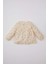 Kız Bebek Bebe Yaka Twill Çiçekli Uzun Kollu Gömlek B9734A524SP 10