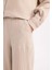Wide Leg Geniş Bol Paça Beli Lastikli Basic Düz Muslin Pantolon 9