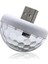 Araç İçi Mini Disko Topu USB Girişli Renkli Işıklarla Eğlenceli Yolculuklar İçin 5