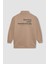 Regular Fit Fermuarlı Dik Yaka Baskılı İçi Yumuşak Tüylü Kalın Sweatshirt Tunik B9300AX24SP 20