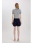 Normal Bel Yırtmaçlı Şort Etek C1860AX24SP 12