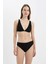 Regular Fit Ribana Basic Düz Bikini Üstü-Fall in Love 10