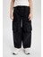 Kız Çocuk Wide Baggy Fit Geniş Paça Jean Pantolon 15