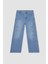 Kız Çocuk Wide Leg Kargo Geniş Paça Jean Pantolon B9821A824SM 19