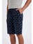 Regular Fit Cepli Desenli Şort Pijama Altı C2887AX24SM 11