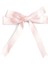 10 Adet Pudra Pembe Saten Fiyonk Süsleme Küçük Kurdele Seti 1