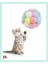 Renkli Kedi Oyuncak Isırmaya Dayanıklı Kedi Topu Kedi Oyuncak 1