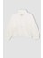 Kız Çocuk Oversize Geniş Kalıp Polo Yaka Düğmeli Sweatshirt C0269A824SP 16