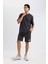 Fit Slim Fit Dar Kesim Kısa Paça Şort A1625AX24SM 12