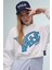 Coool Yale University Oversize Geniş Kalıp Kapüşonlu Crop Sweatshirt C3092AX24SP 11