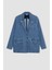 Oversize Geniş Kalıp Düğmeli Jean Blazer Ceket C3381AX24SM 18