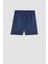 Erkek Çocuk 2'li Takım Baskılı Kısa Kollu Tişört Deniz Şortu C1395A824HS 14