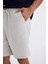 Relax Fit Keten Karışımlı Yazlık Bermuda Şort C1125AX24SM 10