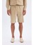 Relax Fit Keten Karışımlı Yazlık Bermuda Şort C1125AX24SM 11