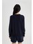 Regular Fit Yumuşak Dokulu Bisiklet Yaka Basic Düz Triko Kazak C0058AX24WN 15