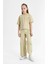 Kız Çocuk Wide Leg Kargo Geniş Paça Pamuklu Pantolon C1644A824SP 13