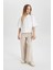 Kız Çocuk Wide Leg Kargo Geniş Bol Paça Jean Pantolon C0451A824SP 13