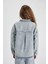 Cepli Çıtçıtlı Jean Gömlek Ceket B9315AX24SP 12