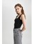 Slim Fit Dar Kesim U Yaka Basic Düz Atlet I1059AZ24SM 11