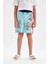 Erkek Çocuk Palmiye Desenli Deniz Şortu C3594A824HS 10