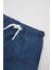 Erkek Bebek Basic Düz Beli Bağcıklı Jean Şort C2281A524SM 9