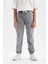 Erkek Çocuk Beli Bağcıklı Cepli Lastikli Paça Jogger Jean Pantolon C4601A824AU 14
