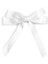 10 Adet Beyaz Saten Fiyonk Süsleme Küçük Kurdele Seti 1